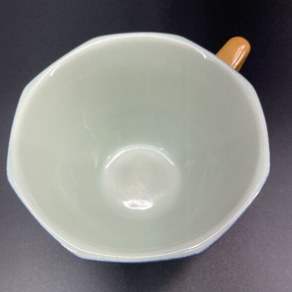 Pfaltzgraff Villa Della Luna Rare Teacup 2004 Dancing w/the Moon Kolpen/Tiegreen - Picture 4 of 7